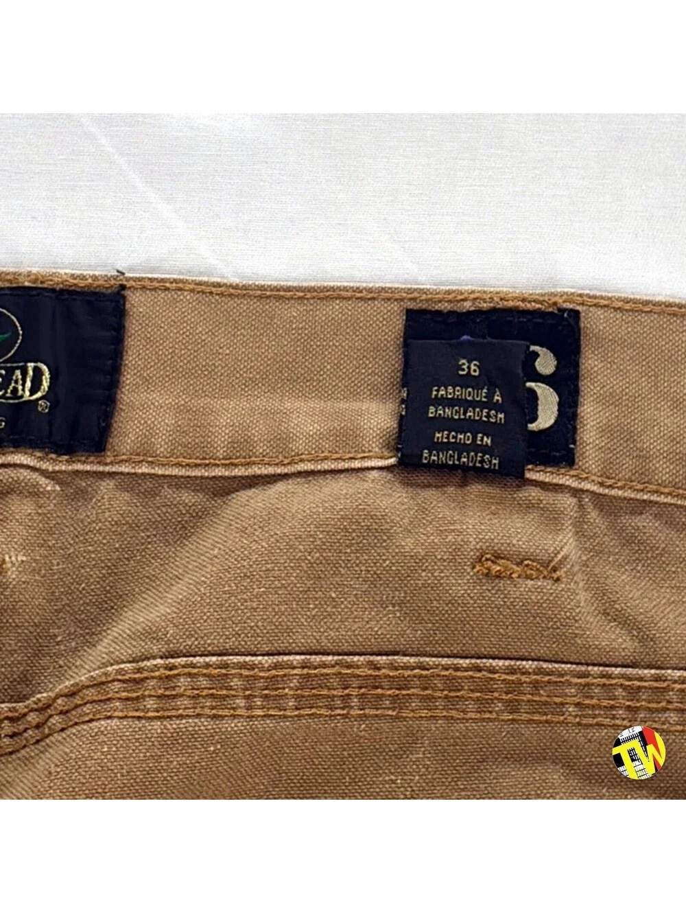 RedHead Mens Canvas Utility Shorts Carpenter Work Wear